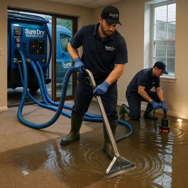 Water Extraction and Removal process in Kohler, WI